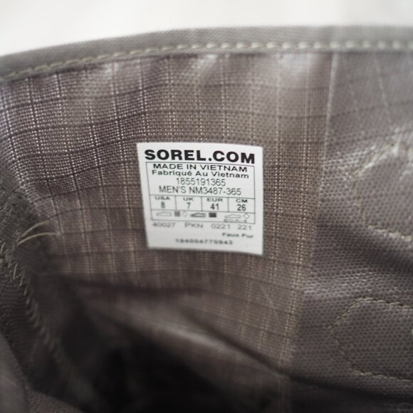 Sorel Insulated Mens Snow Boots Size 8 1964 PAC™ Waterproof - Picture 8 of 16